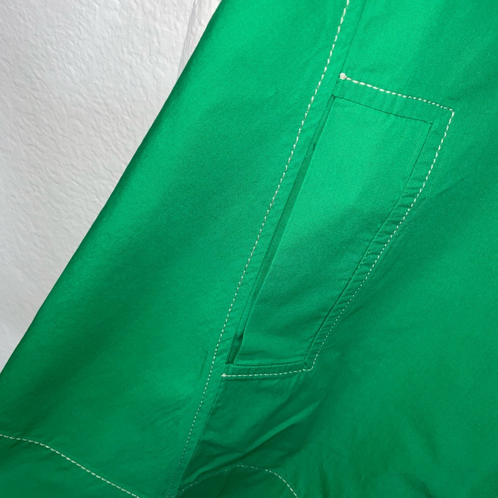 Maeve Vibrant Green A line Dress - Picture 5 of 9